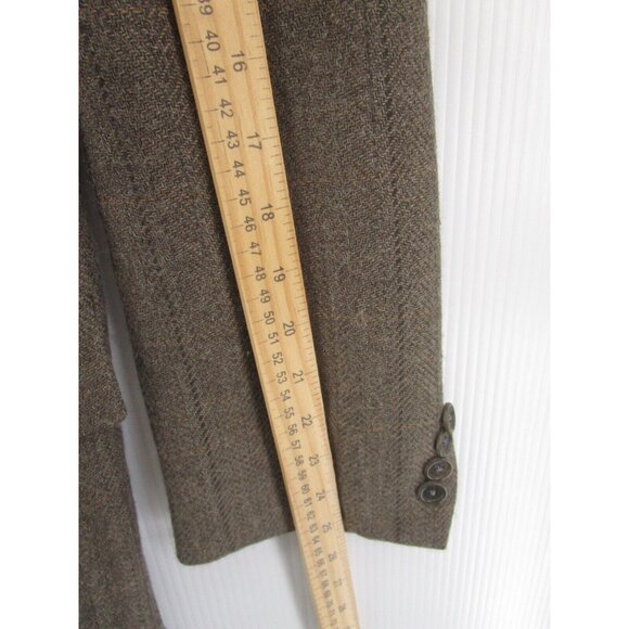 VINTAGE Karl Lagerfeld Sport Coat 42 Alpaca Silk Blazer Jacket USA - Picture 6 of 13